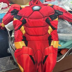 Avengers Iron Man Costume Size small For Boys Without The Mask