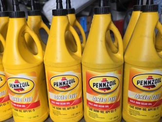 Pennzoil Gear Oil 80w-90 API GL-5