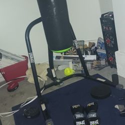Double Punching Bag Combo With matching Gloves 