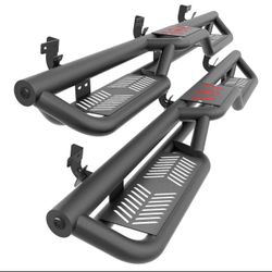 New in the box Crew Cab Running Boards Compatible for 2009-2018 Dodge Ram 1500, 2019-2024 1500 Classic, 2010-2024 Ram 2500 & 3500 CrewCab Side Steps, 