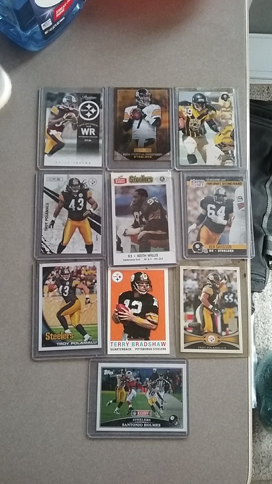 Pittsburgh Steeler cards