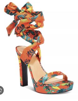 NEW Shoes Size 9 I.N.C. Noyarf MLT Bloom High Heel (5 inches) 