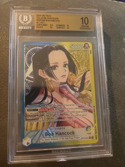 One Piece TCG Boa Hancock Leader – BGS 10 (Pristine)