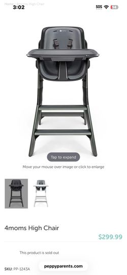 Brand new 4 moms high chair for toddlers