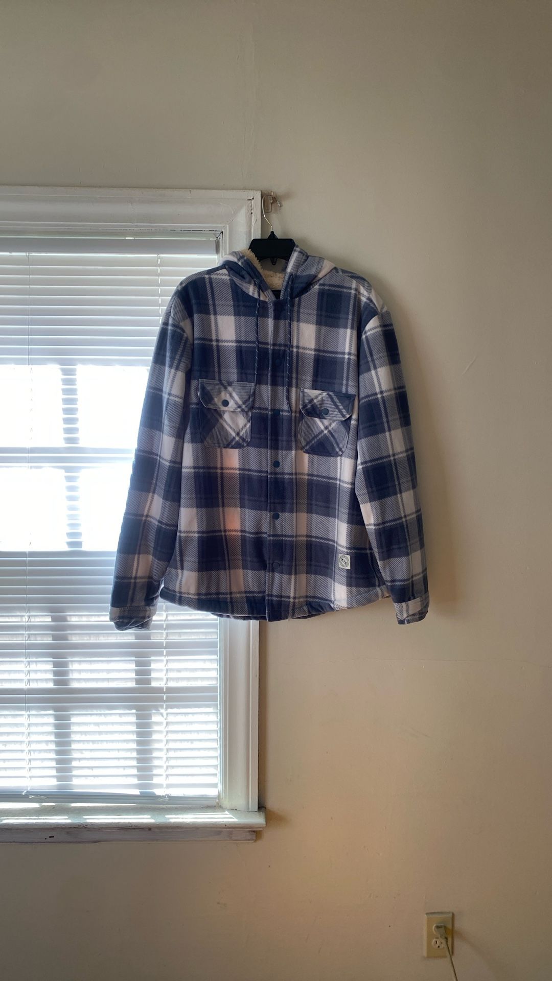 Aeropostale Button-Up Fleece Jacket