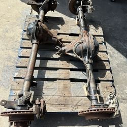 Jeep CJ Dana 30 AMC 20 4.88 Lockers Front And Rear Axles 81-86 Wide trac 