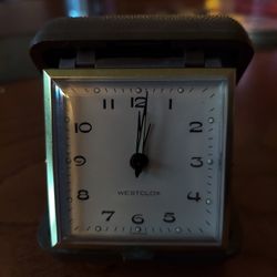 Vintage Westclox Travel Alarm Clock 