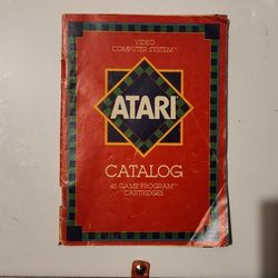 Atari Game Program Instructions Manuals