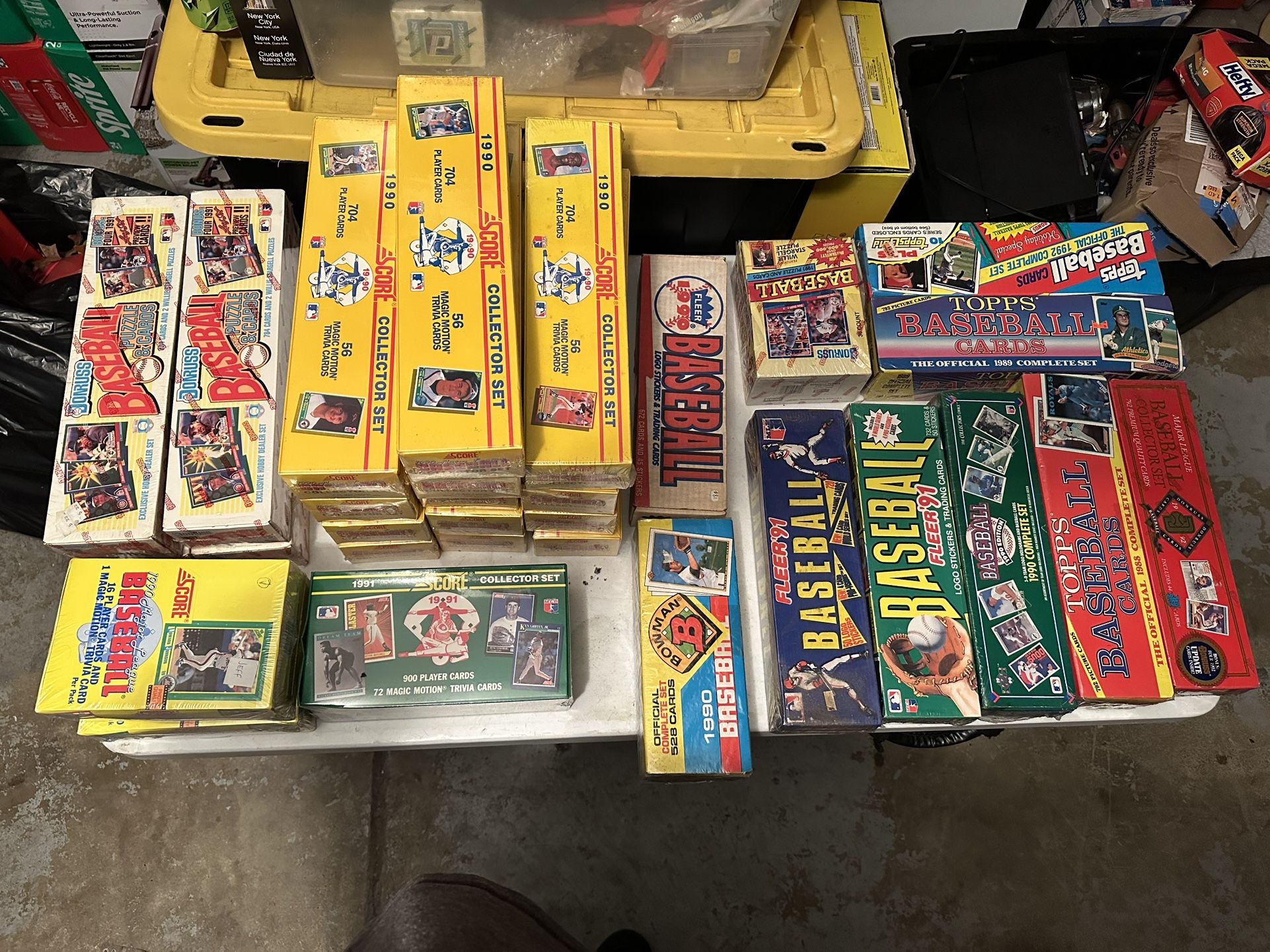 Sealed Baseball Cards