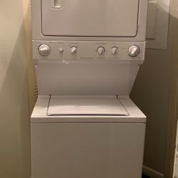 GE Stacked Washer And Dryer Combo - Only 2 Years Old 