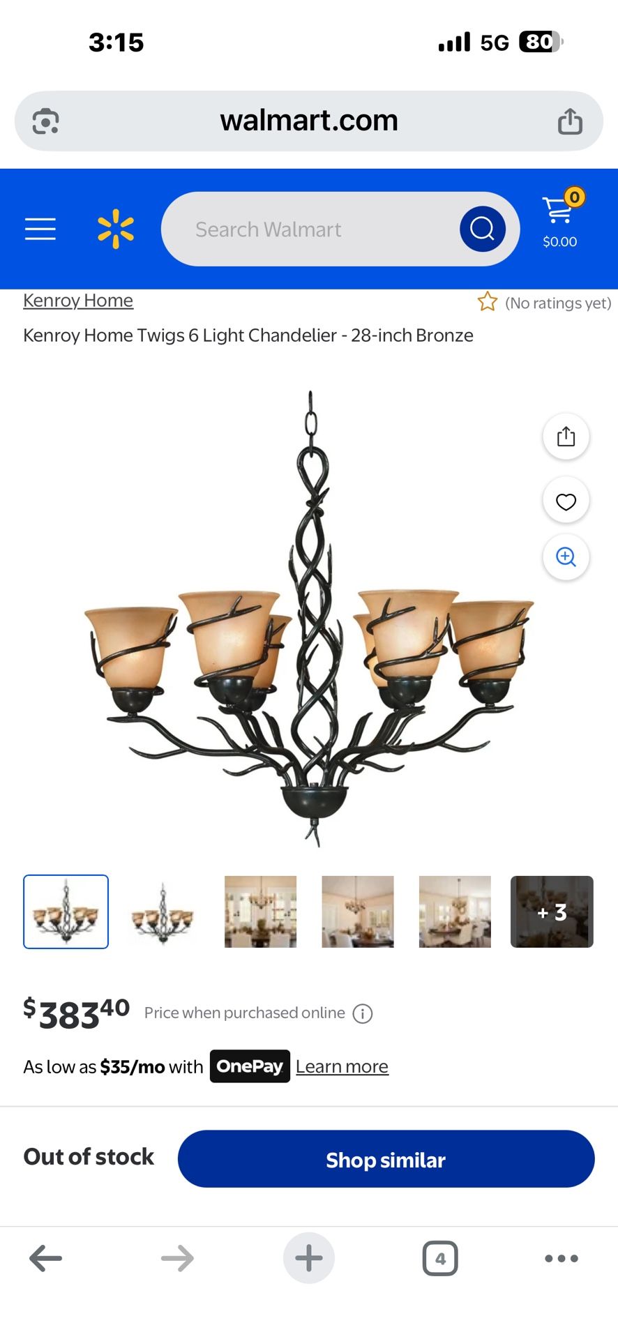 Hanging Light/chandelier
