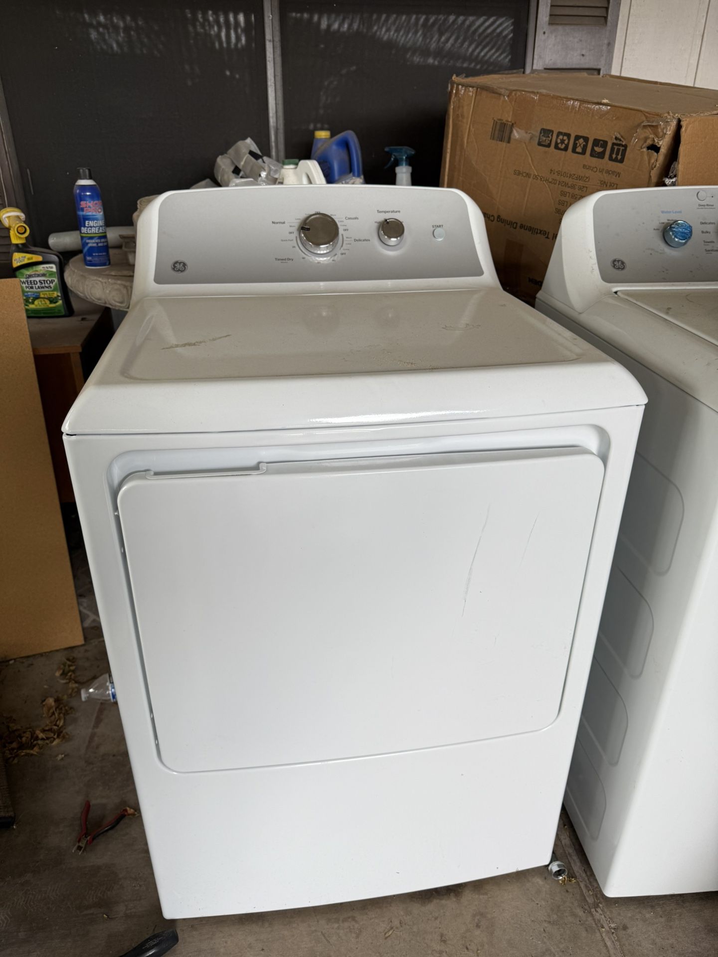 GE Washer & Dryer Combo