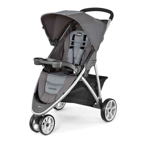 Chicco Viaro Quick-Fold Stroller - Graphite