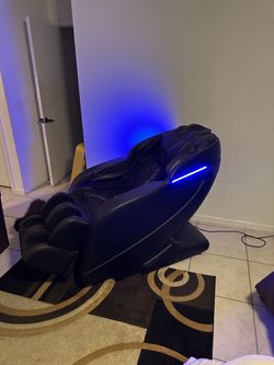Electric full body massage chair with relax light !!