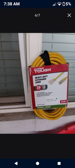 Hypertough extension cord BRAND NEW NEVER USED OR OPENED ETC $40