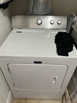 Gas dryer and washing machine- read description