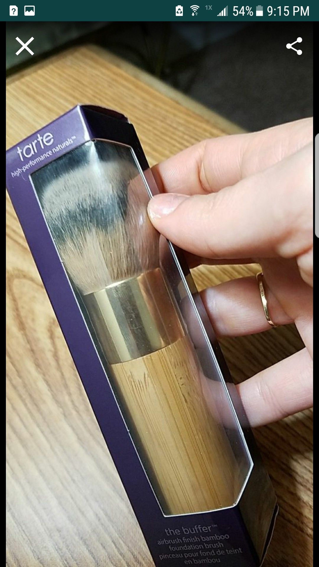 Makeup brush/tarte