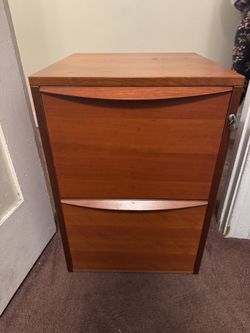 (2) DRAWER OFFCE CABINET $100