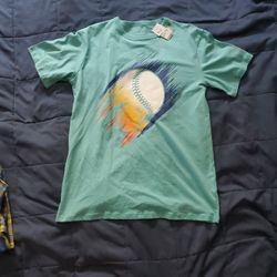 Xl Size 14 Boys Baseball Shirt