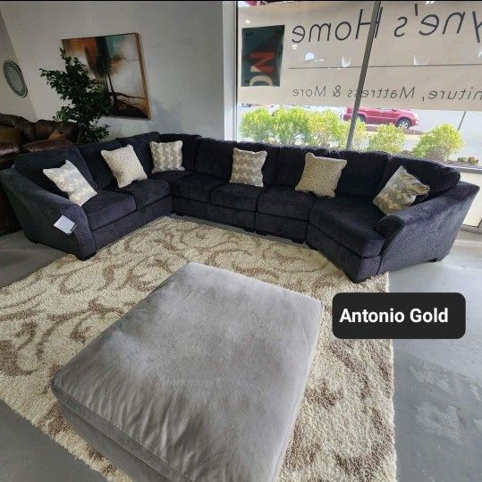 Big Sale 💥 Eltmann 3 Piece Sectional With Cuddler ✅In Stock 🚚Fast Delivery