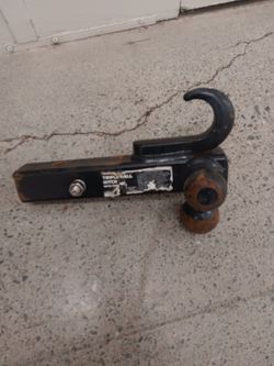 Triple Ball Hitch with Hook