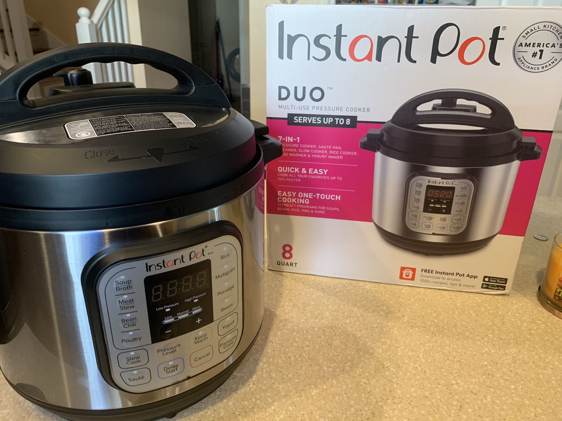 Instant Pot Duo 8qt Multi Cooker