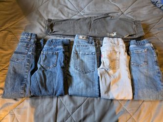 SIZE 4 BOYS PANTS (6 PCS)