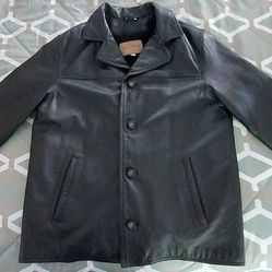 GUESS Vintage Genuine Leather Jacket