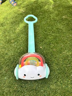 Baby Toddler Rainbow Push Toy
