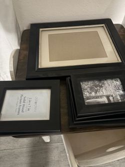 Black Picture frames many sizes
