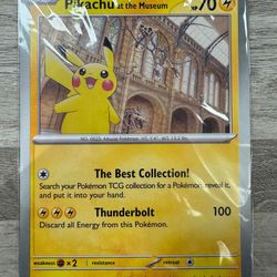 Pikachu at the Museum