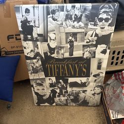 Breakfast At Tiffany’s Canvas $25
