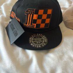 Harley Davidson racing Fitted Hat 7.5