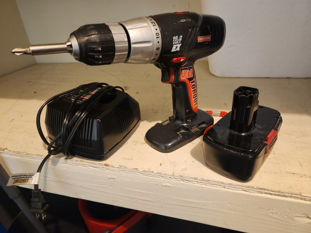 Craftsman 19.2 Volt Die Hard EX Power Drill