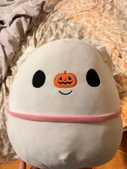 Zero Squishmallow Halloween Ghost Plush