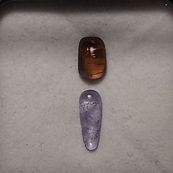 Tanzanite and Tourmaline 