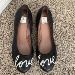 Brand New ED Ellen DeGeneres Leather Langston Ballet Flat 