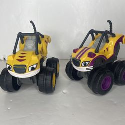 Blaze And The Monster Machine Slam And Go Stripes Bundle