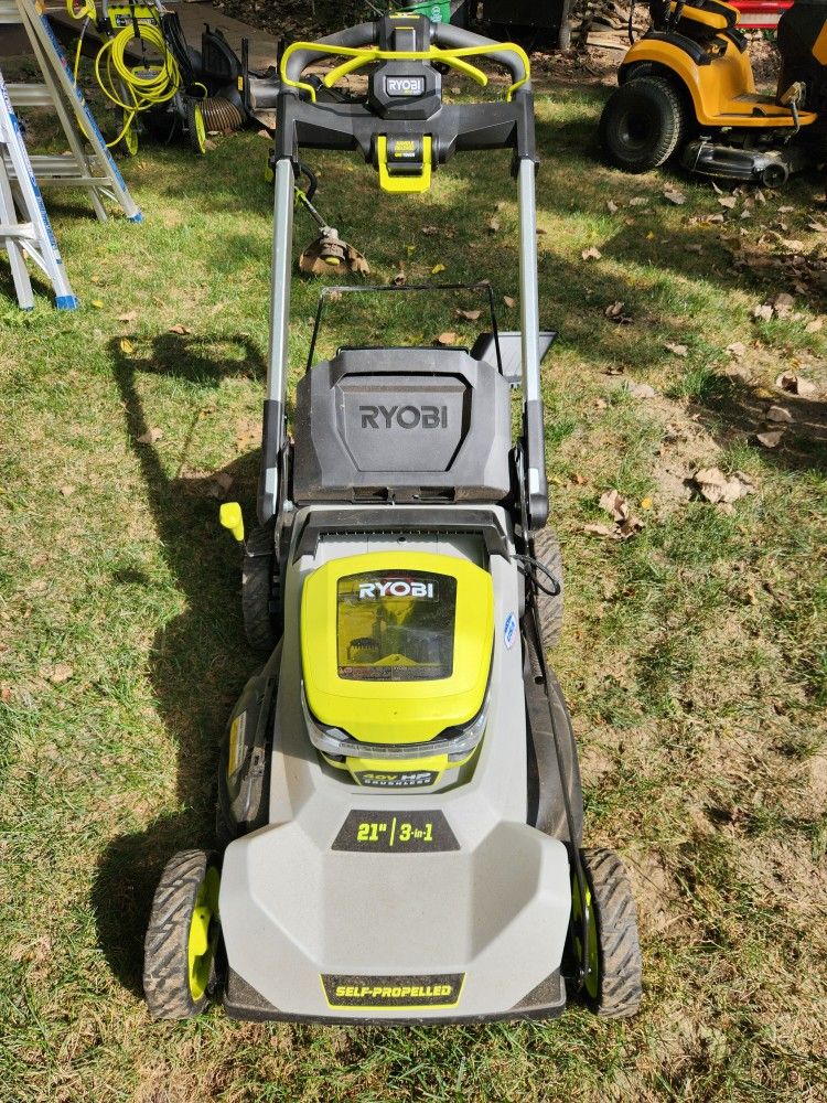 Ryobi Electric 21inch Lawnmower Used A Handful Of Times