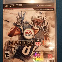 Madden 13 For Playstation 3