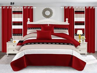 9 Pcs Set Comforter
