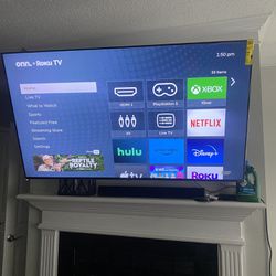 70 Inch Roku Tv Remote And Wall Mount Included 
