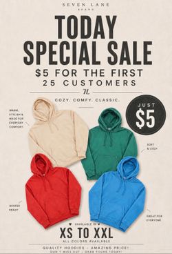 New hoodies
