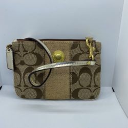 Coach wristlet