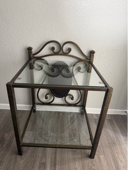 Glass table