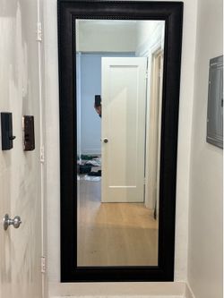 Large Mirror Wood Frame