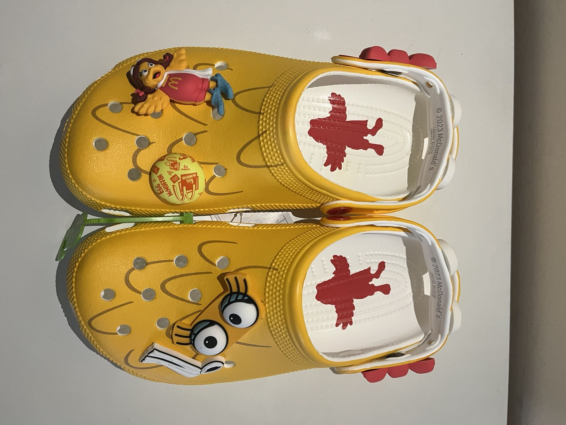 McDonald’s x Crocs Birdie Classic Clog m7/w9 brand new