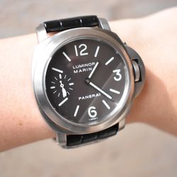 Panerai PAM00118 Luminor Marina Titanium Tobacco Dial for Sale in Dallas TX OfferUp