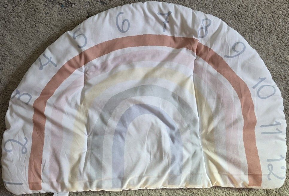 Neutral Rainbow Milestone Mat