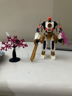 LEGO NINJAGO Sora's Elemental Tech Mech 71807 - 100% Complete w/ Box